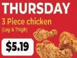 Ample Food Market 3 piece chicken offer