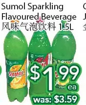 Ample Food Market Sumol sparkling flavoured beverage offer