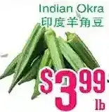Grant's Foodmart Indian okra offer