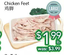 Ample Food Market Chicken feet offer