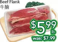 Ample Food Market Beef flank offer