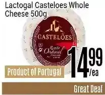 Nations Fresh Foods Lactogal casteloes whole cheese offer