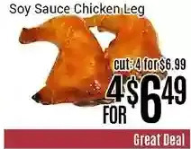 Nations Fresh Foods Soy sauce chicken leg offer