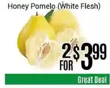 Nations Fresh Foods Honey pomelo (white flesh) offer