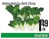 Nations Fresh Foods Baby nai yu bok choy offer