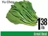Nations Fresh Foods Yu choy offer
