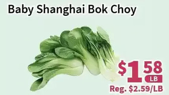 Blue Sky Supermarket Baby shanghai bok choy offer