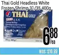 Nations Fresh Foods Thai gold headless white frozen shrimp offer