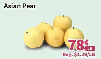 Blue Sky Supermarket Asian pear offer