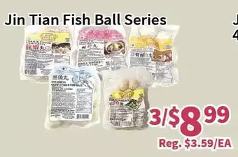 Blue Sky Supermarket Jin tian fish ball series offer