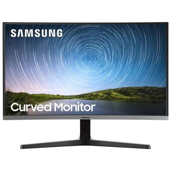 Best Buy Samsung 32" fhd 75hz 4ms gtg curved va led freesync gaming monitor (lc32r500) - dark blue grey offer