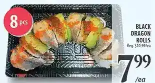 Al Premium Food Mart Black dragon rolls offer