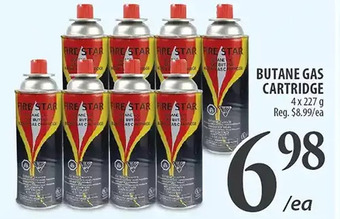 Al Premium Food Mart Butane gas cartridge offer