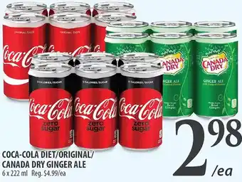 Al Premium Food Mart Coca-cola diet/original/ canada dry ginger ale offer