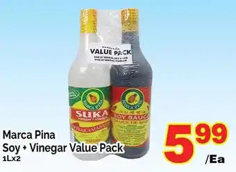 T&T Supermarket Marca pine soy + vinegar value pack offer
