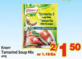 T&T Supermarket Knorr tamarind soup mix offer