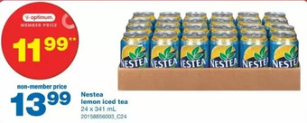 Wholesale Club Nestea lemon iced tea offer