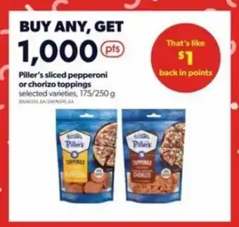 Real Canadian Superstore Piller's sliced pepperoni 250g offer