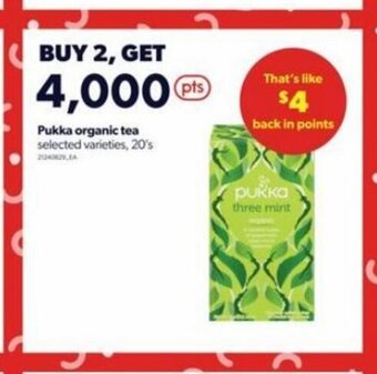 Real Canadian Superstore Pukka organic tea 20's offer