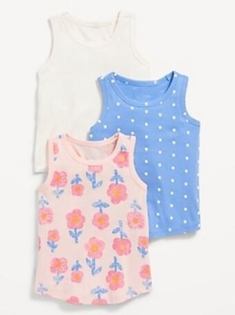 Old Navy 3-pack tank top for toddler girls offer