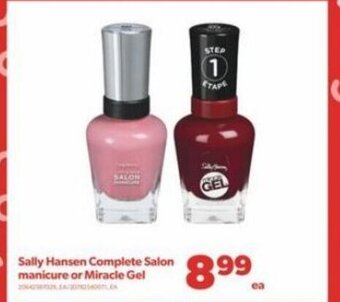 Real Canadian Superstore Sally Hansen Complete Salon manicure or miracle gel offer