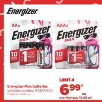 Real Canadian Superstore Energizer max batteries offer