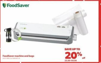 Real Canadian Superstore Foodsaver machine and bags offer