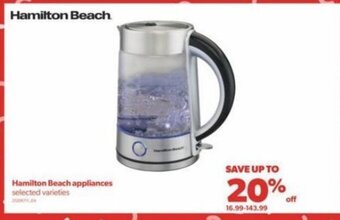 Real Canadian Superstore Hamilton beach appliances offer