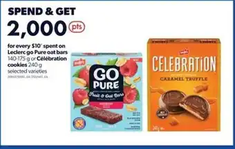 Real Canadian Superstore Leclerc go pure oat bars 140-175g offer