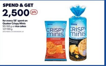 Real Canadian Superstore Quaker crispy minis 90-168g offer