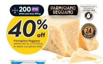 Sobeys Parmigiano reggiano offer