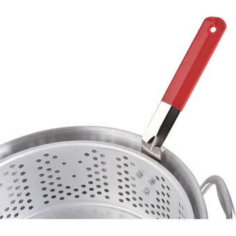 Princess Auto 10-1/2 qt. aluminum pot with basket offer