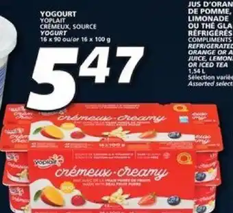 IGA Yoplait yogurt 16x90 or 16x100g offer