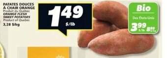 IGA Orange flesh sweet potatoes offer
