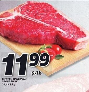 IGA T-bone steak offer