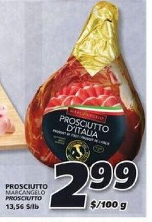 IGA Prosciutto offer