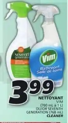 IGA Vim nettoyant (700ml a 1L) offer