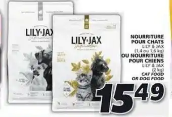 IGA Lily & jax (2 kg) cat food or dog food offer