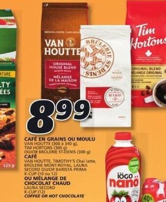 IGA Van houtte (300 a 340g) cafe en grains ou moulu offer
