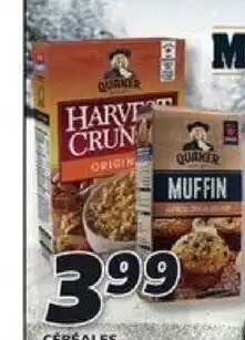 IGA Quaker croque nature 350g offer