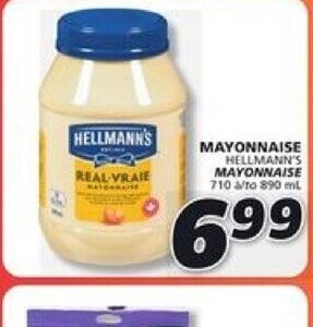 IGA Hellmann's mayonnaise 890ml offer