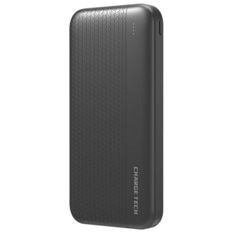 Best Buy Chargetech 25000 mah dual usb power bank - black offer