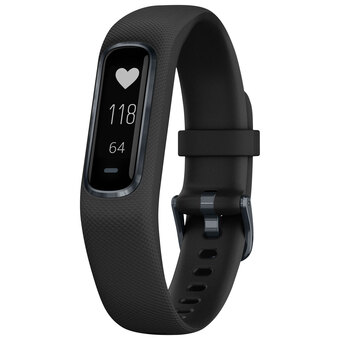 Best Buy Garmin vivosmart 4 fitness tracker with heart rate monitor - large - midnight black offer