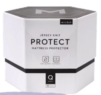 Sleep Country Malouf protect mattress protector offer