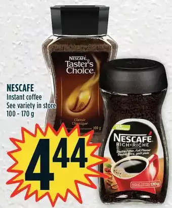 Marché Adonis Nescafe instant coffee offer
