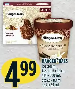 Marché Adonis Häagen-dazs ice cream offer