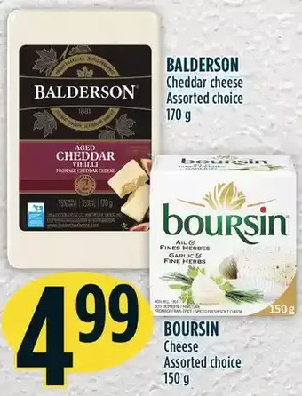 Marché Adonis Boursin cheese offer