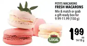 Farm Boy Petits macarons fresh macarons offer