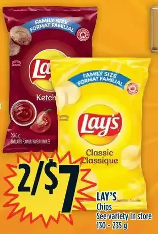 Marché Adonis Lay's chips offer