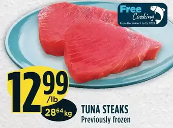Marché Adonis Tuna steaks offer